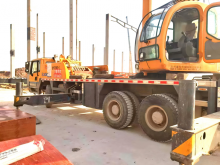 XCMG 25 Ton Used Articulated Boom Truck Crane QY25K5-1 Off-Road Construction Equipment